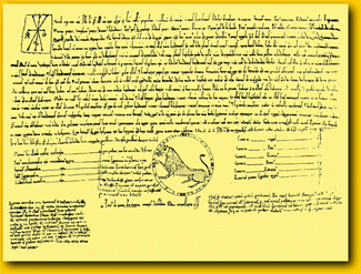 Documento antiguo de las Cortes de Benavente