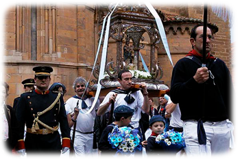 Procesión de la Virgen de la Vega - La Veguilla - en Beanvente