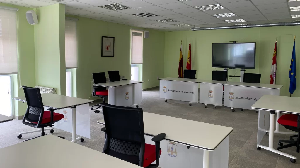 Nueva sala de prensa del Ayuntamiento de Benavente