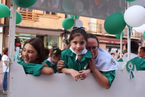 Desfile inaugural de Peñas - Toro enmaromado 2022 - Peña San Isidro