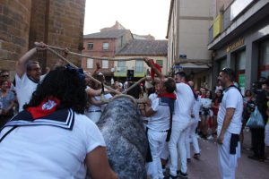 Desfile inaugural de Peñas - Toro enmaromados 2022 - Paeña Popeye